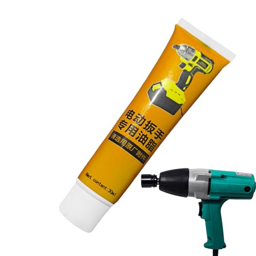 Yuemeuy Elektrisches Getriebefett - Hammer-Schmiermittel - 30ml Druckbeständiges Schmierfett für Bohrhammer Pneumatikzylinder Schraubenschlüssel Yuemeuy Elektrisches Getriebefett - Hammer-Schmiermittel - 30ml Druckbeständiges Schmierfett für Bohrhammer Pneumatikzylinder Schraubenschlüssel von Yuemeuy