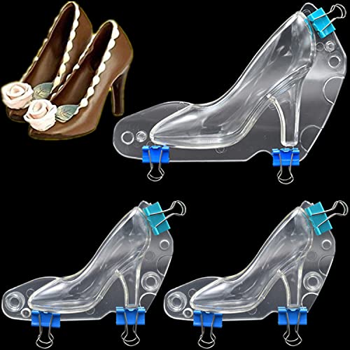 Yueser 3 Stück 3D High Heels Form Schokolade Kuchen Schuh Form Zuhause Backwerkzeug Hochzeit Kuchen DIY Dekoration Yueser 3 Stück 3D High Heels Form Schokolade Kuchen Schuh Form Zuhause Backwerkzeug Hochzeit Kuchen DIY Dekoration von Yueser
