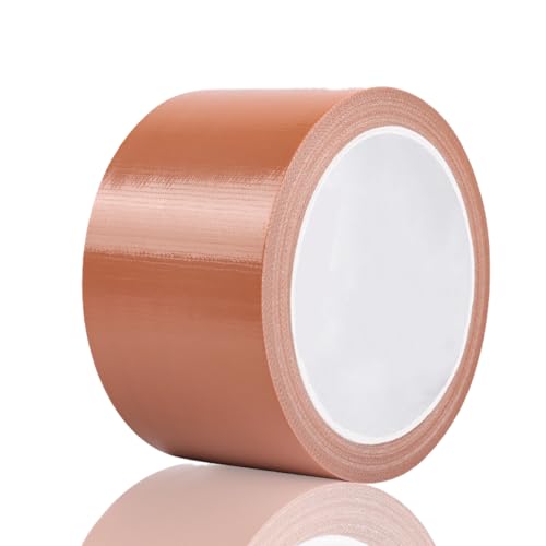 Yuexitech Gaffa Tape, 50mm X 20m Klebeband Braun, Panzerband Extra Stark Wasserfest Für Haus, Automobil Oder Outdoor Reparaturen von Yuexitech