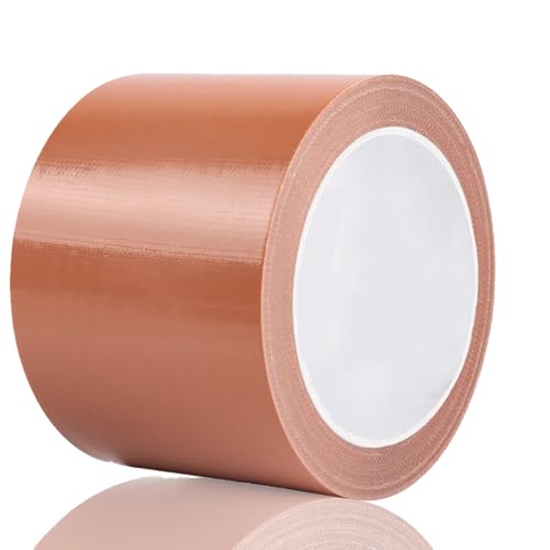 Yuexitech Klebeband Braun, 75mm X 20m Panzertape Wasserfest, Starkes Duck Tape Für Haus, Automobil Oder Outdoor Reparaturen von Yuexitech