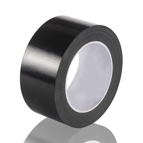 Yuexitech Klebeband Schwarz, 25mm X 20m Panzerband Extra Stark Wasserfest, Panzerband Gaffa Tape Schwarz FüR Haus, Automobil Oder Outdoor Reparaturen von Yuexitech