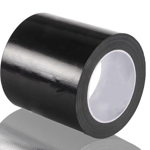 Yuexitech Klebeband Schwarz, 75mm X 20m Panzertape Wasserfest, Starkes Duck Tape Für Haus, Automobil Oder Outdoor Reparaturen von Yuexitech