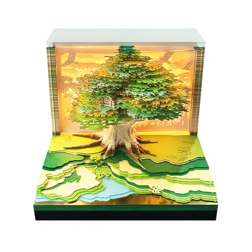 3D Kalender 2026, 3D Papier Skulptur Kalender, Notizblock Mit Naturmotiv Fluss Design Für Pendeln Unterricht Zuhause Urlaub Schule 3D Kalender 2026, 3D Papier Skulptur Kalender, Notizblock Mit Naturmotiv Fluss Design Für Pendeln Unterricht Zuhause Urlaub Schule von Yugugomo
