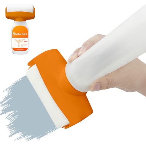 Wandreparier-Rollenanstrich, 2-in-1 Rollenbürste als praktisches Wandreparierwerkzeug, Wasserbasierter Emulsionsanstrich mit Duftreduzierung, Großformatige Rollenbürste zum Übermalen von Beschädigunge Wandreparier-Rollenanstrich, 2-in-1 Rollenbürste als praktisches Wandreparierwerkzeug, Wasserbasierter Emulsionsanstrich mit Duftreduzierung, Großformatige Rollenbürste zum Übermalen von Beschädigunge von Yugugomo