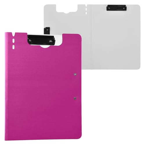 Clipboard Faltbares Klemmbrett Medium Violett Rot A4 Klemmbrett Clipfolio Horizontal und Vertikal Doppelclips Schule Klemmbrett mit Hardcover Clipboard Faltbares Klemmbrett Medium Violett Rot A4 Klemmbrett Clipfolio Horizontal und Vertikal Doppelclips Schule Klemmbrett mit Hardcover von Yuiboo