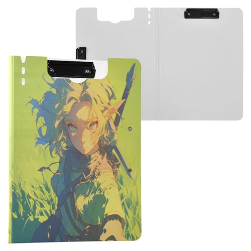 Faltbare Klemmbretter Elf Safari Grün A4 Clipfolio Doppelklammern Stifthalter Still-Clipboard mit festem Einband Faltbare Klemmbretter Elf Safari Grün A4 Clipfolio Doppelklammern Stifthalter Still-Clipboard mit festem Einband von Yuiboo