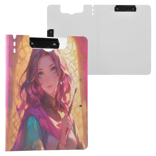 Faltbare Klemmbretter Pink und Gold Künstler A4 Klemmbrett mit Padfolio Doppelte Metallclips Stifthalter Büro Klemmbrett mit Abdeckung Faltbare Klemmbretter Pink und Gold Künstler A4 Klemmbrett mit Padfolio Doppelte Metallclips Stifthalter Büro Klemmbrett mit Abdeckung von Yuiboo