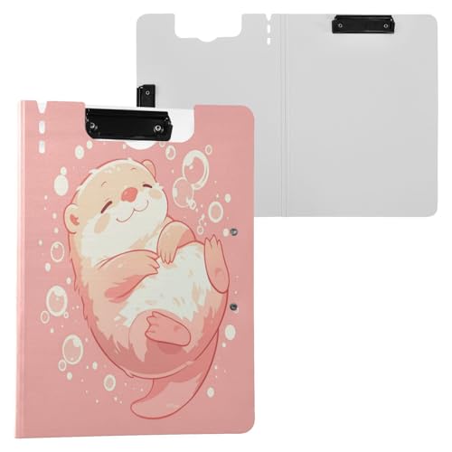Faltbares Klemmbrett Art Otter A4 Klemmbrett Binderfolio Horizontal und Vertikal Doppelclips Büro Klemmbrett mit Hardcover Faltbares Klemmbrett Art Otter A4 Klemmbrett Binderfolio Horizontal und Vertikal Doppelclips Büro Klemmbrett mit Hardcover von Yuiboo