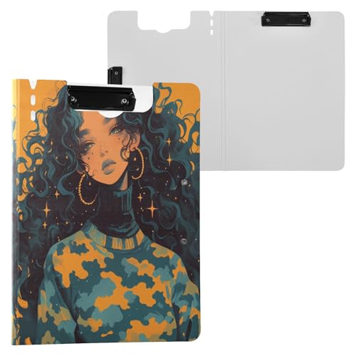 Faltbares Klemmbrett Camouflage Frauen A4 Klemmbrett mit Ordner Horizontal und Vertikal Doppelclips Schule Klemmbrett mit Abdeckung Faltbares Klemmbrett Camouflage Frauen A4 Klemmbrett mit Ordner Horizontal und Vertikal Doppelclips Schule Klemmbrett mit Abdeckung von Yuiboo