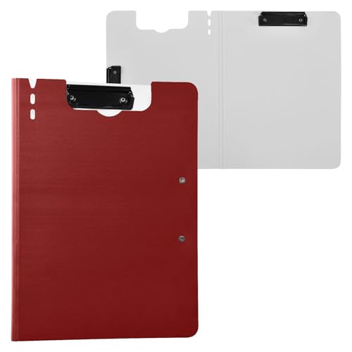 Faltbares Klemmbrett Kastanienbraun A4 Klemmbrett Binderfolio Doppelclips Stifthalter Büro Klemmbrett mit Abdeckung Faltbares Klemmbrett Kastanienbraun A4 Klemmbrett Binderfolio Doppelclips Stifthalter Büro Klemmbrett mit Abdeckung von Yuiboo