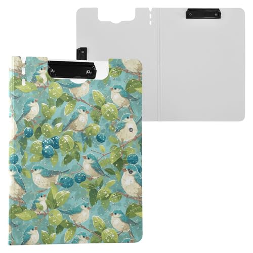 Faltbares Klemmbrett Sparrow Vögel Pflanzen A4 Klemmbrett Clipfolio Horizontal und Vertikal Doppelclips Schule Klemmbrett mit Abdeckung Faltbares Klemmbrett Sparrow Vögel Pflanzen A4 Klemmbrett Clipfolio Horizontal und Vertikal Doppelclips Schule Klemmbrett mit Abdeckung von Yuiboo