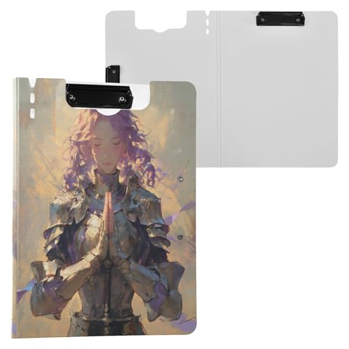 Gefaltetes Klemmbrett Powerful Knight A4 Klemmbrett Padfolio Doppelclips Stifthalter Büro Klemmbrett mit Abdeckung Gefaltetes Klemmbrett Powerful Knight A4 Klemmbrett Padfolio Doppelclips Stifthalter Büro Klemmbrett mit Abdeckung von Yuiboo