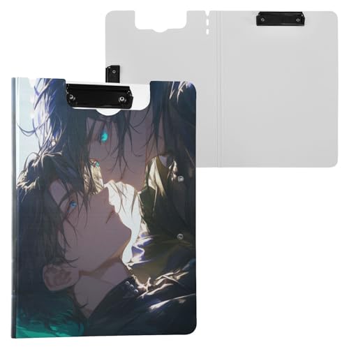 Klappbare Klemmbretter Hopeful Boys A4 Klemmbrett mit Padfolio Doppelclips Stifthalter Büro Klemmbrett mit Abdeckung Klappbare Klemmbretter Hopeful Boys A4 Klemmbrett mit Padfolio Doppelclips Stifthalter Büro Klemmbrett mit Abdeckung von Yuiboo