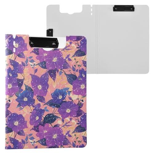 Klemmbrett mit Mappe Groß Lila Blumen A4 Klemmbrett Clipfolio Doppelclips Stifthalter Schule Klemmbrett mit Abdeckung Klemmbrett mit Mappe Groß Lila Blumen A4 Klemmbrett Clipfolio Doppelclips Stifthalter Schule Klemmbrett mit Abdeckung von Yuiboo