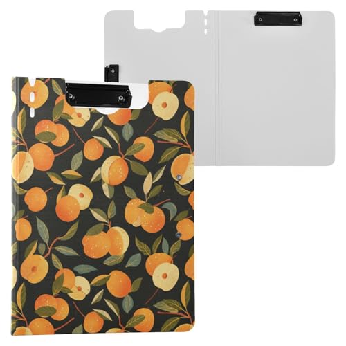Klemmbrett mit Ordner, niedliche Nektarinen, A4, Klemmbrett, Padfolio, horizontale und vertikale Doppelklammern, Büroklemmbrett mit Abdeckung Klemmbrett mit Ordner, niedliche Nektarinen, A4, Klemmbrett, Padfolio, horizontale und vertikale Doppelklammern, Büroklemmbrett mit Abdeckung von Yuiboo