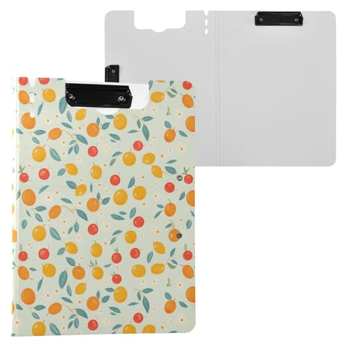 Klemmbrett mit Ordner Gelb Rot Früchte A4 Klemmbrett Folio Binder Doppelte Metallclips Stifthalter Büro Klemmbrett mit Hardcover Klemmbrett mit Ordner Gelb Rot Früchte A4 Klemmbrett Folio Binder Doppelte Metallclips Stifthalter Büro Klemmbrett mit Hardcover von Yuiboo