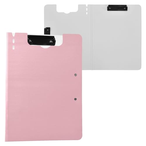 Klemmbrett mit Ordner Rosa A4 Klemmbrett Binderfolio Horizontal und Vertikal Doppelclips Schule Klemmbrett mit Abdeckung Klemmbrett mit Ordner Rosa A4 Klemmbrett Binderfolio Horizontal und Vertikal Doppelclips Schule Klemmbrett mit Abdeckung von Yuiboo