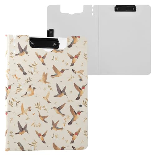 Klemmbrettmappe Niedliche Vögel Beige A4 Klemmbrett mit Ordner Horizontal und Vertikal Doppelclips Still-Klemmbrett mit Abdeckung Klemmbrettmappe Niedliche Vögel Beige A4 Klemmbrett mit Ordner Horizontal und Vertikal Doppelclips Still-Klemmbrett mit Abdeckung von Yuiboo