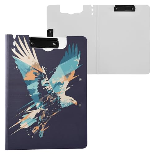 Ordner-Klemmbrett mit Aufbewahrung, großer Vogel, dunkles Khaki, A4-Klemmbrett, Folio, horizontal und vertikal, Doppel-Clips, Büro-Klemmbrett mit festem Einband Ordner-Klemmbrett mit Aufbewahrung, großer Vogel, dunkles Khaki, A4-Klemmbrett, Folio, horizontal und vertikal, Doppel-Clips, Büro-Klemmbrett mit festem Einband von Yuiboo