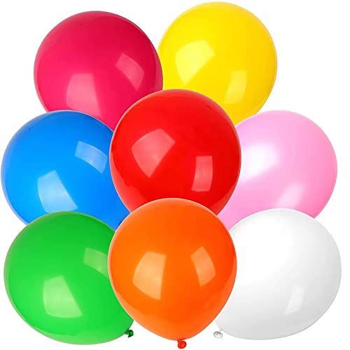 6 Stück 36 Zoll Riesenluftballon Extra Große Luftballons 90 Cm Riesige Luftballons Runde Luftballons Große Luftballons Für Geburtstage, Festivals, Hochzeitsveranstaltungen, Dekorationen von Yukiyi