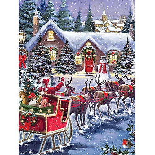 Yuknees 5D Diamant Painting Nach Zahlen Kits Dekoration Weihnachten Diamond Painting DIY Diamanten Painting Bilder Voll Set Malen Nach Zahlen Kristall Strass Stickerei Mosaik für Erwachsene Anfänger Yuknees 5D Diamant Painting Nach Zahlen Kits Dekoration Weihnachten Diamond Painting DIY Diamanten Painting Bilder Voll Set Malen Nach Zahlen Kristall Strass Stickerei Mosaik für Erwachsene Anfänger von Yuknees