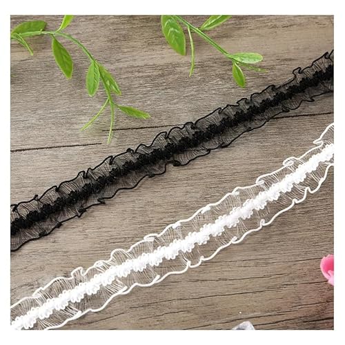 Yulakes 10 Meter Kleine Spitze Trim Weiß Schwarz Elastizität Spitzenborte Unterwäsche Elastische Spitzenband für Handwerk Diy Nähen Kleidungsstück Zubehör 2cm Yulakes 10 Meter Kleine Spitze Trim Weiß Schwarz Elastizität Spitzenborte Unterwäsche Elastische Spitzenband für Handwerk Diy Nähen Kleidungsstück Zubehör 2cm von Yulakes