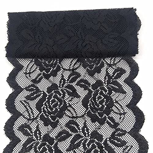 Yulakes 10 Yards Vintage Weinlese Spitze Rollen Spitzenborte Spitzenband Zierband Spitze Blume Borte ,Tischläufer SpitzeSpitze-Bogen Hochzeit Festival Tischdekoration Spitze Rolle 15cm Breite Schwarz Yulakes 10 Yards Vintage Weinlese Spitze Rollen Spitzenborte Spitzenband Zierband Spitze Blume Borte ,Tischläufer SpitzeSpitze-Bogen Hochzeit Festival Tischdekoration Spitze Rolle 15cm Breite Schwarz von Yulakes