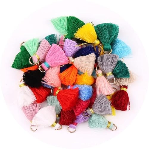 Yulakes 100 Stück Ohrringe Anhänger Quaste Fransen Anhänger / Quaste Charm DIY Ohrringe Findings Quasten Rock Quasten Halskette / Brosche Produktion / Holzperlen Lange Pullover Kette 2 cm Yulakes 100 Stück Ohrringe Anhänger Quaste Fransen Anhänger / Quaste Charm DIY Ohrringe Findings Quasten Rock Quasten Halskette / Brosche Produktion / Holzperlen Lange Pullover Kette 2 cm von Yulakes