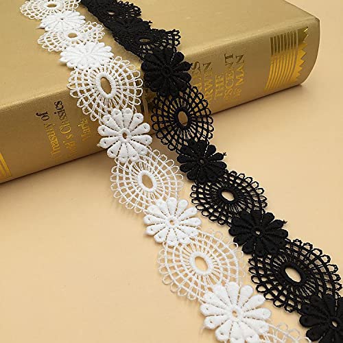 Yulakes 5 Yard Welle embroidery spitzenband Spitzenbordüre Spitzenband Vintage Häkelband Spitze Borte Häkelspitze Häkel-Borte für Nähen Handwerk Hochzeit Deko Scrapbooking Geschenkbox 3.5cm (Weiß) Yulakes 5 Yard Welle embroidery spitzenband Spitzenbordüre Spitzenband Vintage Häkelband Spitze Borte Häkelspitze Häkel-Borte für Nähen Handwerk Hochzeit Deko Scrapbooking Geschenkbox 3.5cm (Weiß) von Yulakes