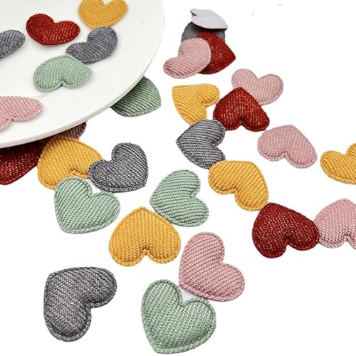 Yulakes 80Pcs Bunte Herz Embroidered Applique Patches Sew Iron on Patches für Kleidung Kleid Hüte DIY Handyhülle, Briefpapier Box, Haarspange, Stirnband Yulakes 80Pcs Bunte Herz Embroidered Applique Patches Sew Iron on Patches für Kleidung Kleid Hüte DIY Handyhülle, Briefpapier Box, Haarspange, Stirnband von Yulakes