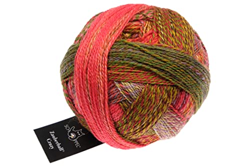 Schoppel Zauberball Crazy, nachhaltige Sockenwolle mit Farbverlauf zum Stricken oder Häkeln, 100g (2516 Abendstunde) von Yulix