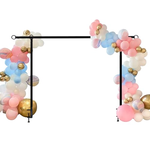 Verstellbarer Tischstangenständer Mit Klemmen,Multipurpose Metal Arch Frame, Black Table Rod Stand, Tischbogen Zum Aufhängen Für Hochzeit, Geburtstag, Urlaub, Dekorationen Verstellbarer Tischstangenständer Mit Klemmen,Multipurpose Metal Arch Frame, Black Table Rod Stand, Tischbogen Zum Aufhängen Für Hochzeit, Geburtstag, Urlaub, Dekorationen von Yulokdwi