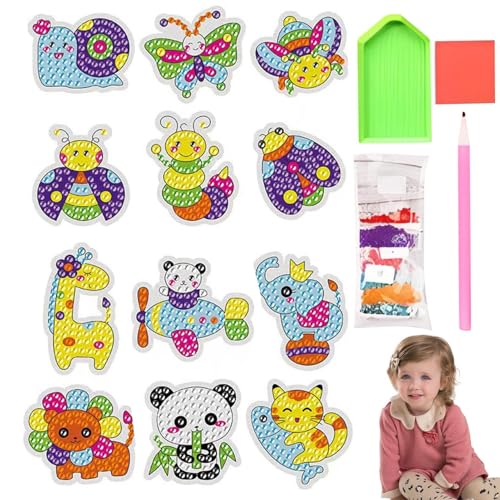 Yulokdwi Gem Art Für Erwachsene - Kinder Strassstecker,Bastelsets Mosaik Spielzeug Für Anfänger Kindergeburtstag Geschenk Yulokdwi Gem Art Für Erwachsene - Kinder Strassstecker,Bastelsets Mosaik Spielzeug Für Anfänger Kindergeburtstag Geschenk von Yulokdwi