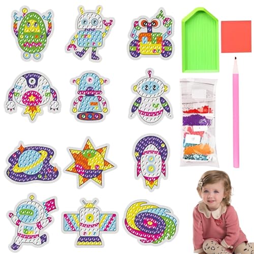 Yulokdwi Steinbild Kunst | Kinder Strassstecker | Bastelsets Mosaik Spielzeug Für Anfänger Kindergeburtstag Geschenk Yulokdwi Steinbild Kunst | Kinder Strassstecker | Bastelsets Mosaik Spielzeug Für Anfänger Kindergeburtstag Geschenk von Yulokdwi