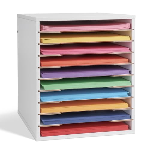 Yumkfoi 22,9 x 30,5 cm großer Baupapier-Organizer, 10-stöckiger verstellbarer Aktenordner für A4-Papier, 21,6 x 27,9 cm, Schreibtisch-Organizer für Büro, Zuhause, Schule Yumkfoi 22,9 x 30,5 cm großer Baupapier-Organizer, 10-stöckiger verstellbarer Aktenordner für A4-Papier, 21,6 x 27,9 cm, Schreibtisch-Organizer für Büro, Zuhause, Schule von Yumkfoi