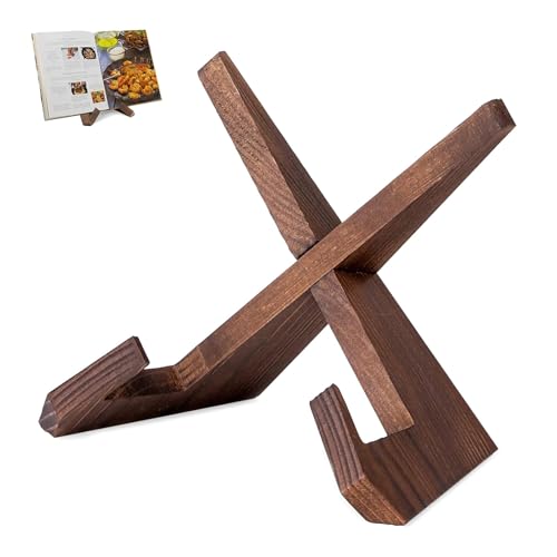 YunBey Buchständer aus Holz Tellerständer Kochbuchhalter Buchhalter Leseständer Faltbar Bilderständer zur Präsentation von Büchern Tellern Bilderrahmen Schallplatten YunBey Buchständer aus Holz Tellerständer Kochbuchhalter Buchhalter Leseständer Faltbar Bilderständer zur Präsentation von Büchern Tellern Bilderrahmen Schallplatten von YunBey