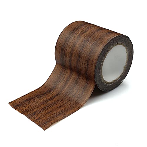 YunBey Holzoptik Reparatur Selbstklebende Folie Holzkontaktpapier Holzoptik Klebeband für Boden Tische Wände Stühle (5.7cmx4.57m) von YunBey