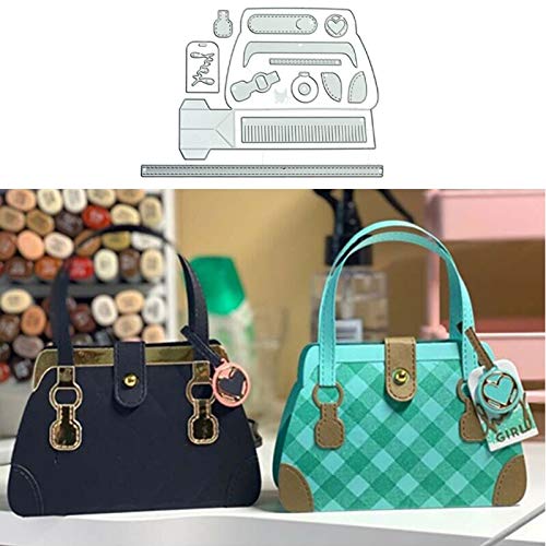 YunTrip Handtaschen-Metall-Stanzformen, Damentaschen-Prägeschablone, Schablone für DIY, Scrapbooking, Album, Papierkarten, Kunst, Handwerk, Dekoration YunTrip Handtaschen-Metall-Stanzformen, Damentaschen-Prägeschablone, Schablone für DIY, Scrapbooking, Album, Papierkarten, Kunst, Handwerk, Dekoration von YunTrip