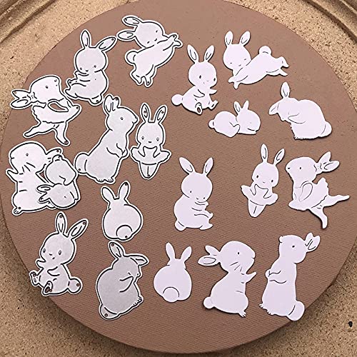 YunTrip Stanzformen für Kartenherstellung, 10 Stück, niedliche Kaninchen, Metall-Stanzformen für Bastelarbeiten, Scrapbooking, Alben, Prägung, Foto, Basteln, Papier, Karten, dekorative Bastelarbeiten YunTrip Stanzformen für Kartenherstellung, 10 Stück, niedliche Kaninchen, Metall-Stanzformen für Bastelarbeiten, Scrapbooking, Alben, Prägung, Foto, Basteln, Papier, Karten, dekorative Bastelarbeiten von YunTrip