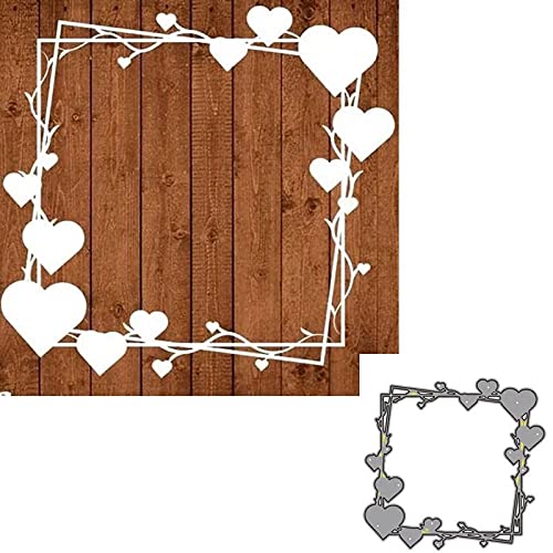 YunTrip Stanzformen für Kartenherstellung, Herzrahmen, Metall-Stanzschablonen für DIY, Scrapbooking, Fotoalbum, Papier, dekoratives Handwerk für Grußkarten/Einladung YunTrip Stanzformen für Kartenherstellung, Herzrahmen, Metall-Stanzschablonen für DIY, Scrapbooking, Fotoalbum, Papier, dekoratives Handwerk für Grußkarten/Einladung von YunTrip