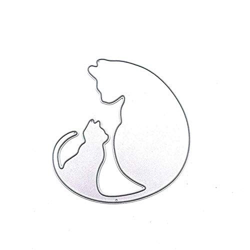 YunTrip Stanzformen für Kartenherstellung, Katzen, Kätzchen, Metall-Stanzformen für DIY Scrapbooking, Album, Prägung, Foto, Basteln, Papier, Karten, dekorative Bastelarbeiten YunTrip Stanzformen für Kartenherstellung, Katzen, Kätzchen, Metall-Stanzformen für DIY Scrapbooking, Album, Prägung, Foto, Basteln, Papier, Karten, dekorative Bastelarbeiten von YunTrip