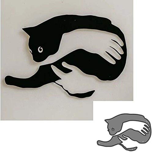 YunTrip Stanzformen für Kartenherstellung, Tier-Katze, Metall-Stanzformen für DIY Scrapbooking, Alben, Prägung, Foto, Basteln, Papier, Karten, dekorative Bastelarbeiten YunTrip Stanzformen für Kartenherstellung, Tier-Katze, Metall-Stanzformen für DIY Scrapbooking, Alben, Prägung, Foto, Basteln, Papier, Karten, dekorative Bastelarbeiten von YunTrip