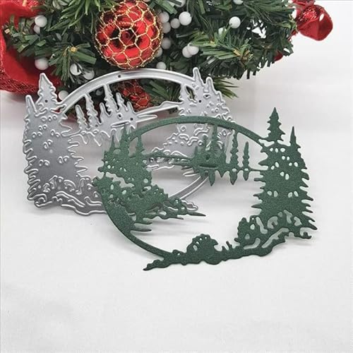 YunTrip Stanzformen für Kartenherstellung, Waldsee, Metall-Stanzformen, Schablone für DIY, Scrapbooking, Alben, Prägung, Foto, Handwerk, Papier, Karten, dekoratives Handwerk YunTrip Stanzformen für Kartenherstellung, Waldsee, Metall-Stanzformen, Schablone für DIY, Scrapbooking, Alben, Prägung, Foto, Handwerk, Papier, Karten, dekoratives Handwerk von YunTrip