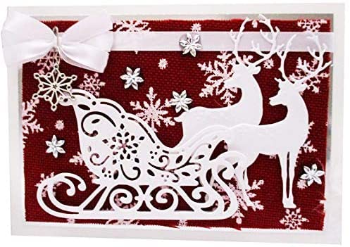 YunTrip Stanzformen für Kartenherstellung, Weihnachten, Hirsch, Metall-Stanzschablonen für DIY-Scrapbooking, Fotoalbum, Papier, dekorative Handwerk für Grußkarten/Einladungen YunTrip Stanzformen für Kartenherstellung, Weihnachten, Hirsch, Metall-Stanzschablonen für DIY-Scrapbooking, Fotoalbum, Papier, dekorative Handwerk für Grußkarten/Einladungen von YunTrip