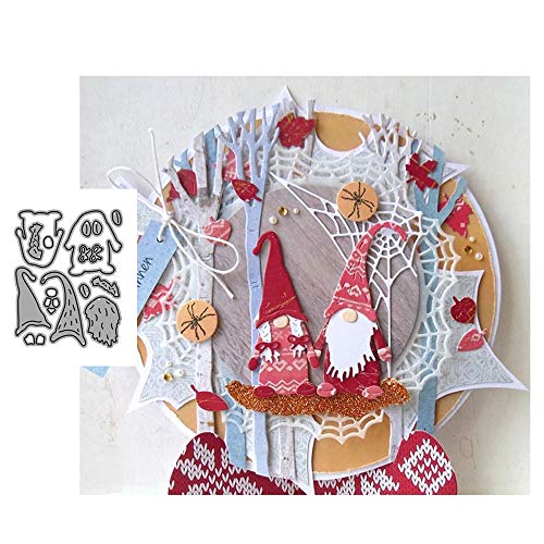 YunTrip Stanzformen für Kartenherstellung, Weihnachten, Zwergwichtel, Metallstanzformen für DIY Scrapbooking, Alben, Prägung, Fotokunst, Papier, Karten, dekorative Bastelarbeiten YunTrip Stanzformen für Kartenherstellung, Weihnachten, Zwergwichtel, Metallstanzformen für DIY Scrapbooking, Alben, Prägung, Fotokunst, Papier, Karten, dekorative Bastelarbeiten von YunTrip
