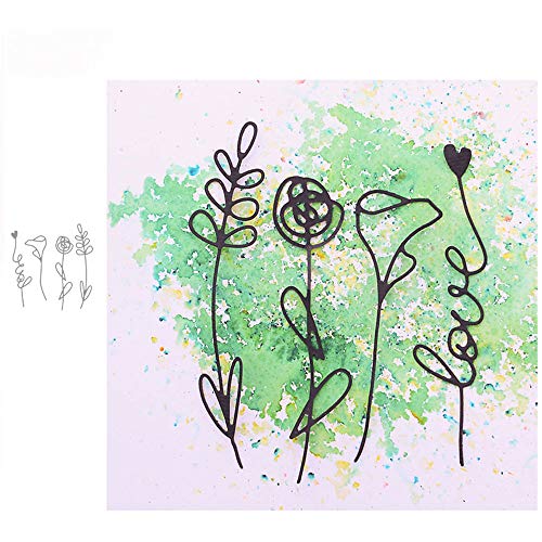 YunTrip Stanzformen für die Kartenherstellung, 4 Stück, Blumenblätter, Metall-Stanzformen für DIY Scrapbooking, Alben, Prägung, Foto, Basteln, Papier, Karten, dekorative Bastelarbeiten YunTrip Stanzformen für die Kartenherstellung, 4 Stück, Blumenblätter, Metall-Stanzformen für DIY Scrapbooking, Alben, Prägung, Foto, Basteln, Papier, Karten, dekorative Bastelarbeiten von YunTrip