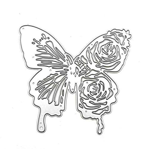 YunTrip Stanzformen für die Kartenherstellung, Rosenrand und Schmetterling, aus Metall, für Bastelarbeiten, Scrapbooking, Alben, Prägung, Foto, Basteln, Papier, Karten, dekorative Bastelarbeiten YunTrip Stanzformen für die Kartenherstellung, Rosenrand und Schmetterling, aus Metall, für Bastelarbeiten, Scrapbooking, Alben, Prägung, Foto, Basteln, Papier, Karten, dekorative Bastelarbeiten von YunTrip