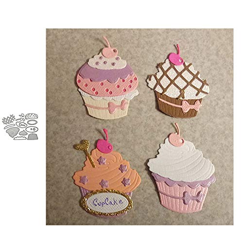YunTrip Stanzformen für die Kartenherstellung, niedliche Kuchenform, Metall-Stanzformen für DIY-Scrapbooking, Alben, Prägung, Foto, Basteln, Papier, Karten, dekorative Bastelarbeiten YunTrip Stanzformen für die Kartenherstellung, niedliche Kuchenform, Metall-Stanzformen für DIY-Scrapbooking, Alben, Prägung, Foto, Basteln, Papier, Karten, dekorative Bastelarbeiten von YunTrip