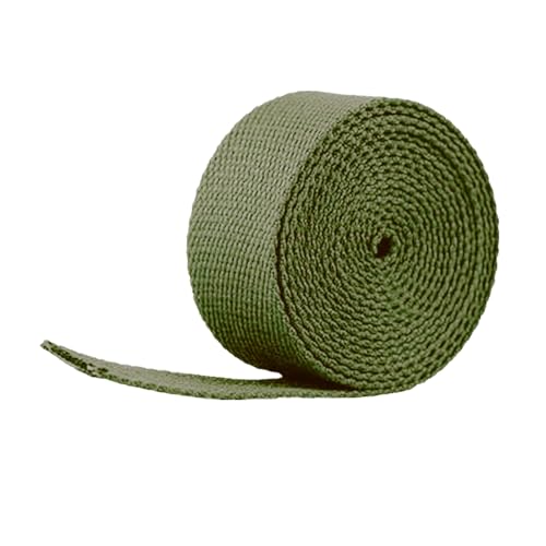 YunYunStrap 20mm Gurtband, Polsterung Baumwollmischung 3/4 Zoll Gurtband für Taschengurte, Rucksäcke, Gepäck Transportgurte von YunYunStrap