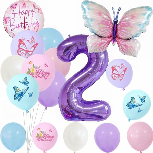 Yunchu Online 2. Geburtstagsdeko Mädche Lila Schmetterling Geburtstag Deko 2.Schmetterling Geburtstag Party Set Kindergeburtstag Party Deko für Mädchen Geburtstags Schmetterlinge Party Deko Yunchu Online 2. Geburtstagsdeko Mädche Lila Schmetterling Geburtstag Deko 2.Schmetterling Geburtstag Party Set Kindergeburtstag Party Deko für Mädchen Geburtstags Schmetterlinge Party Deko von Yunchu Online